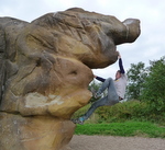 Artificial Boulder in Salford